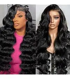 30 Inch Body Wave Lace Front Wigs Human Hair